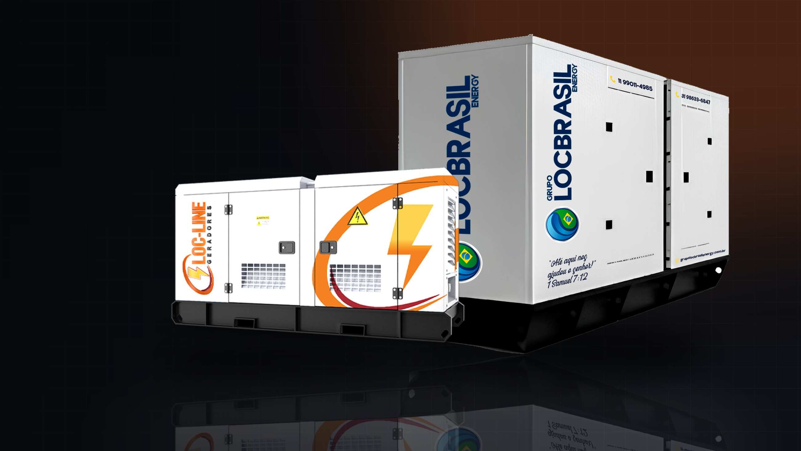 Geradores Loc-Line e Grupo LocBrasil Energy